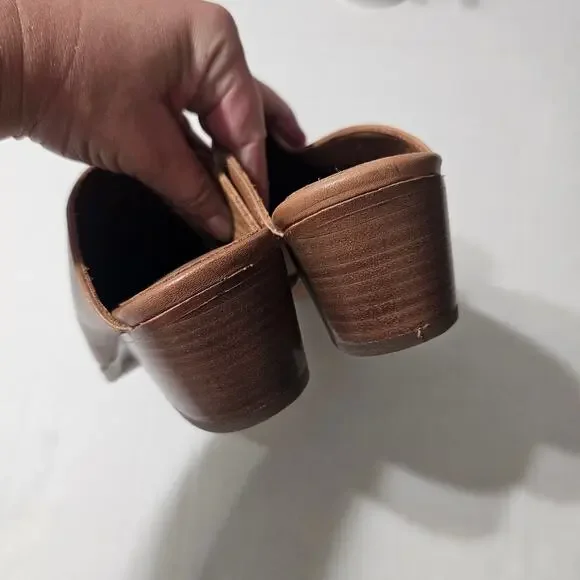 THURSDAY Everyday Mule Cognac Brown Size 9